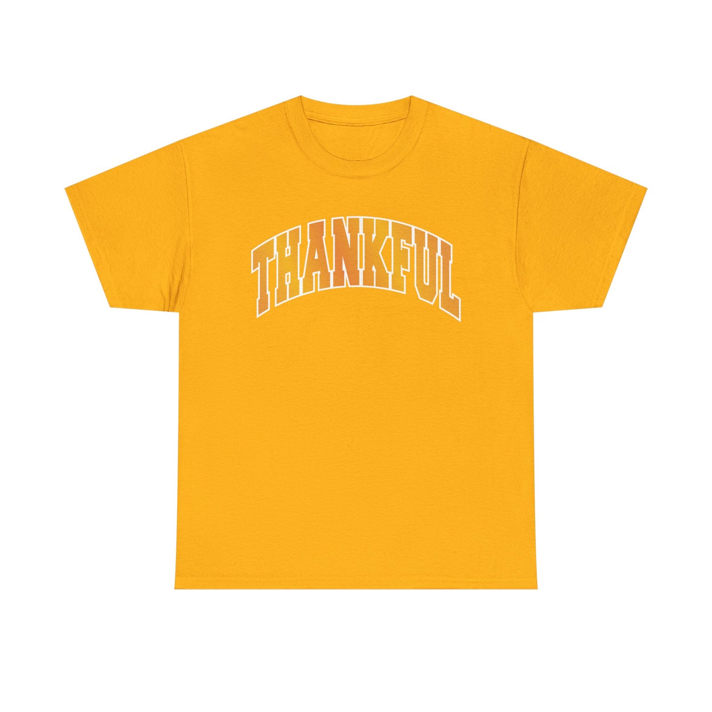 Thankful T-shirt [ Gold design ]